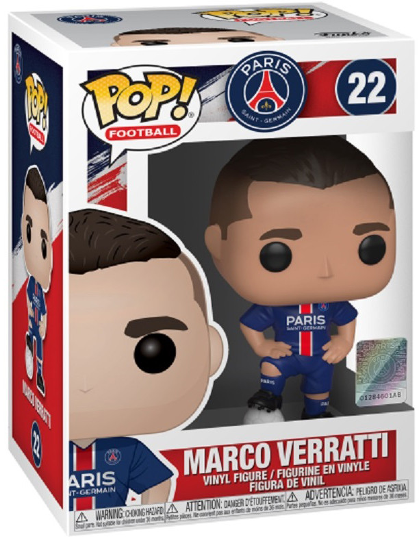  Funko POP Football: Paris Saint-Germain  Marco Veratti (9,5 )