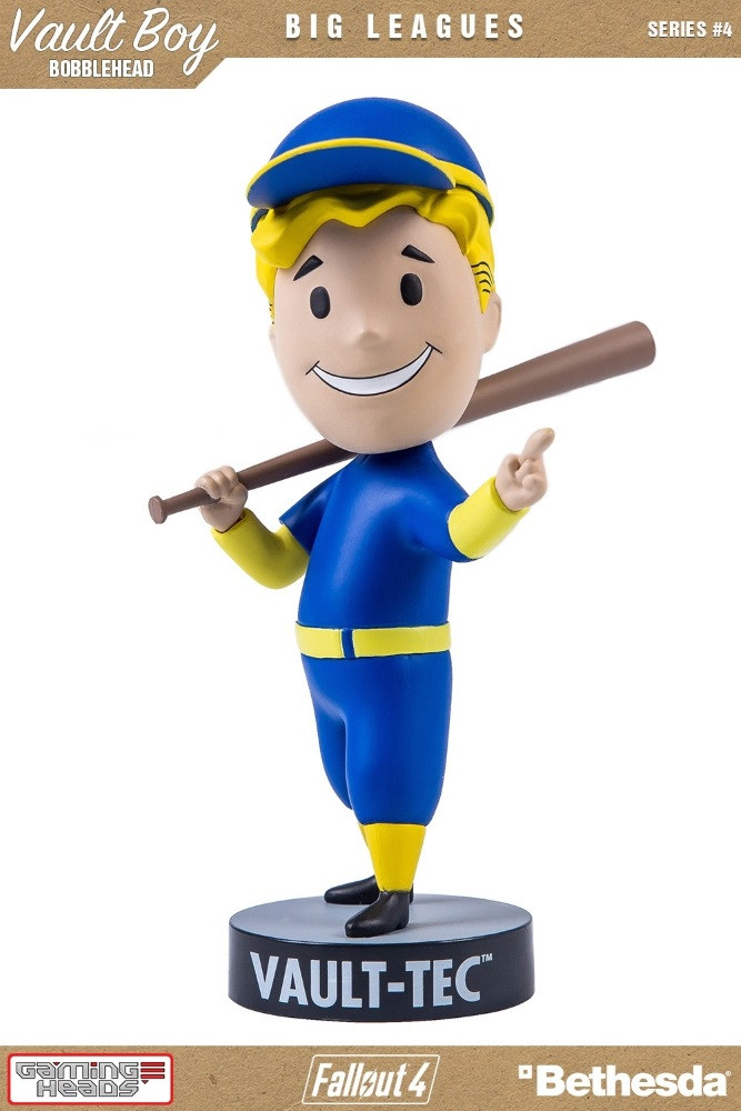  Fallout 4 Vault Boy 111 Bobbleheads: Series Four  Big Leagues (13 )