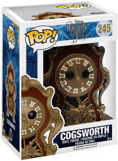  Funko POP: Disney Beauty And The Beast  Cogsworth (9,5 )