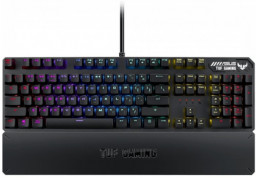 ���������� ASUS TUF Gaming K3 Red Switches ��������� ������������ ������� ��� PC (������) (90MP01Q0-BKRA00)