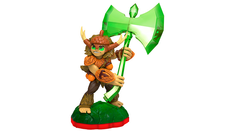 Skylanders Trap Team. Интерактивная фигурка. Мастер ловушек Bushwhack (стихия Life)