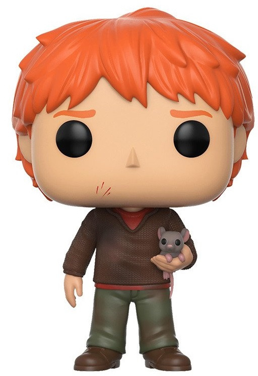  Funko POP: Harry Potter  Ron Weasley With Scabbers (9,5 )