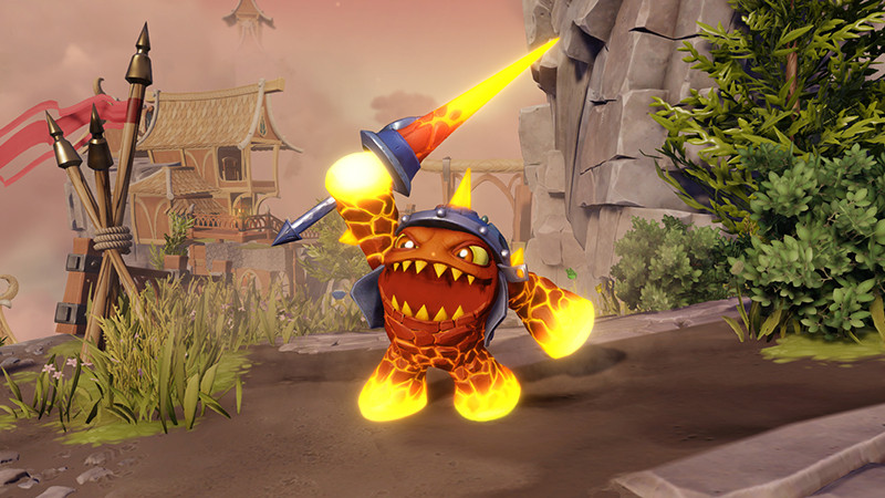 Skylanders SuperChargers.  . . Lava Lance Eruptor ( Fire)