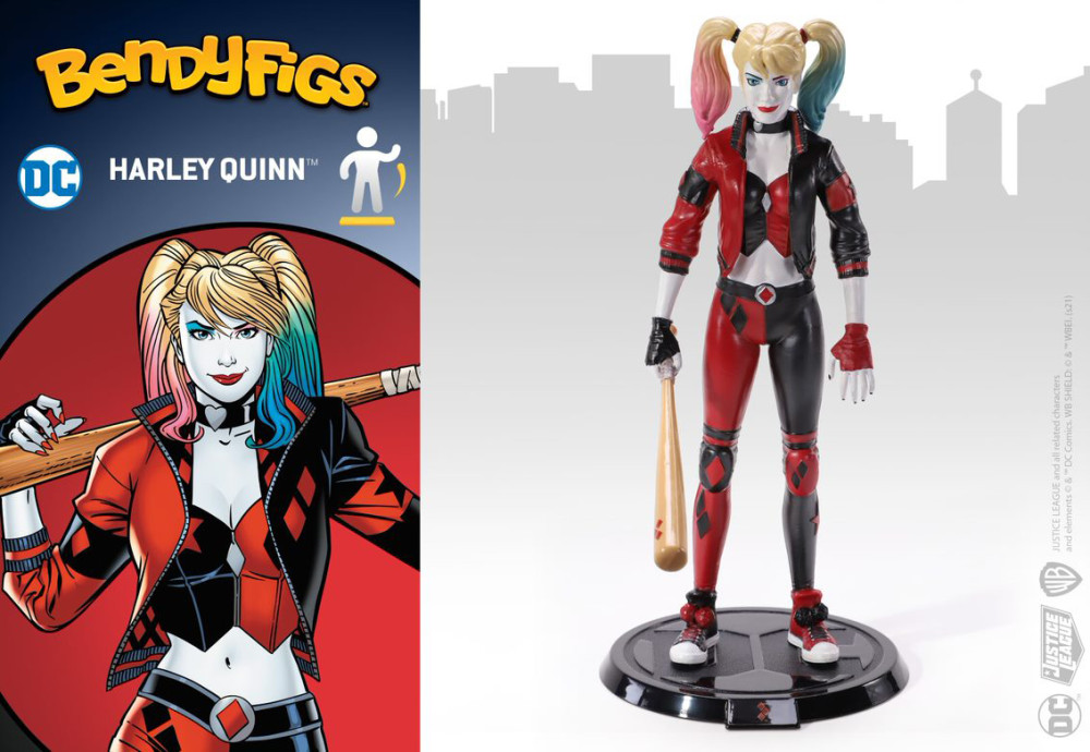  Bendyfigs DC Comics: Harley Quinn   (19 )