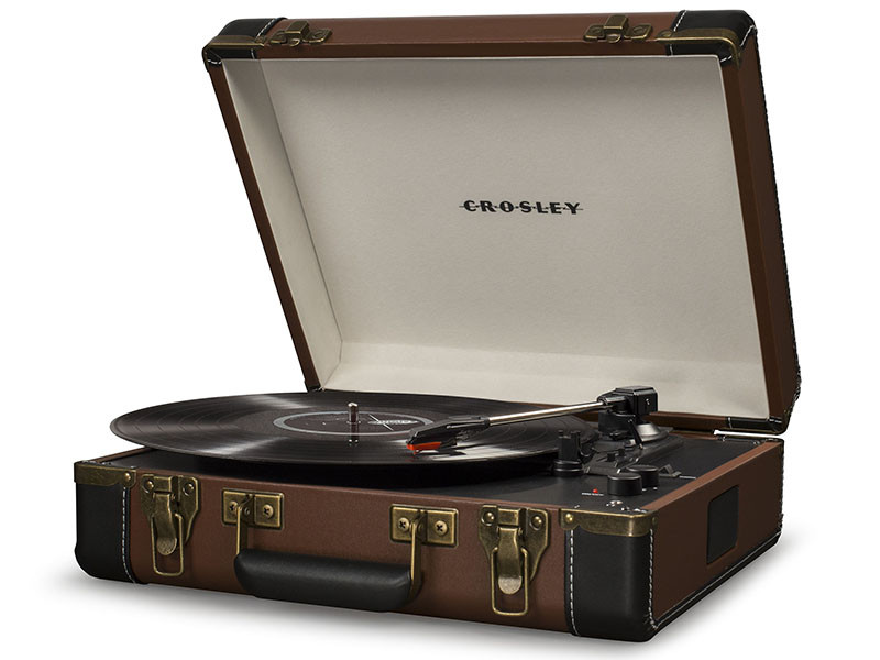   Crosley Executive Portable (Brown & Black) (CR6019D-BR)