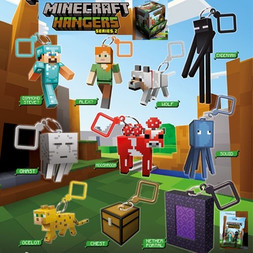 Брелок Minecraft (7 см) (1 шт. в ассортименте)