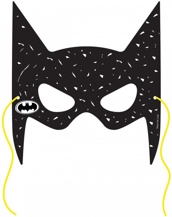 Набор масок Batman с ушами (6 шт)