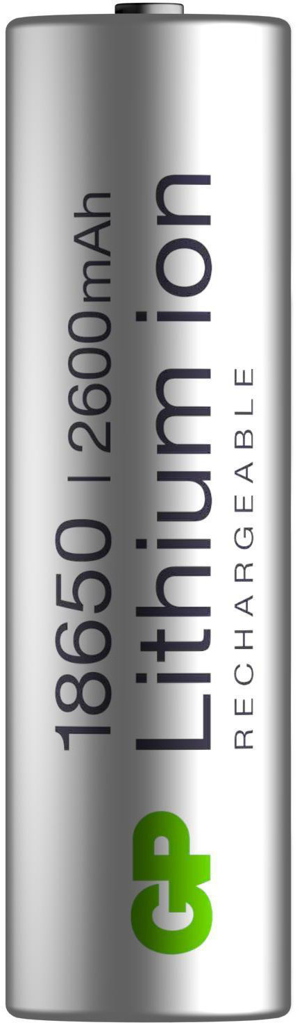 �������������� ����������� GP Li-Ion ���������� 18650, ������� 2600 ��� (�������, 1 ��)
