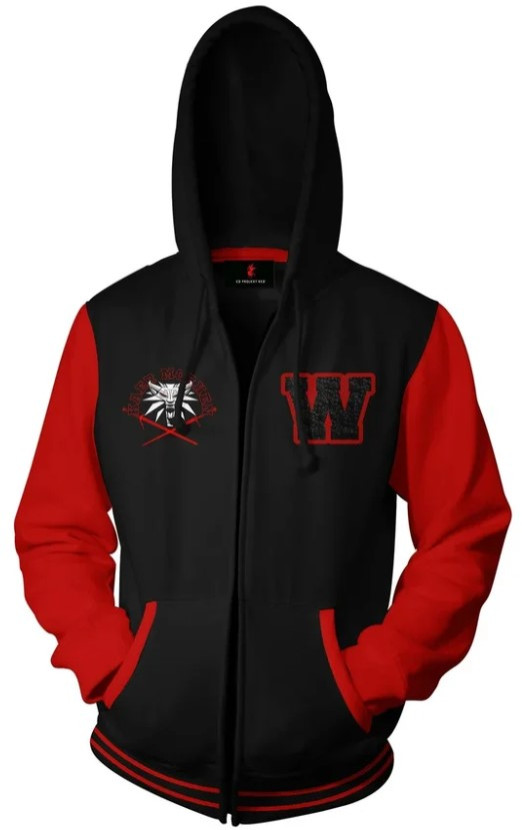 Толстовка на молнии The Witcher 3: Wolf School Pride