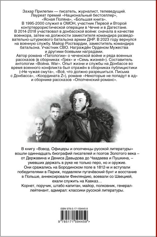 Взвод: Офицеры и ополченцы русской литературы