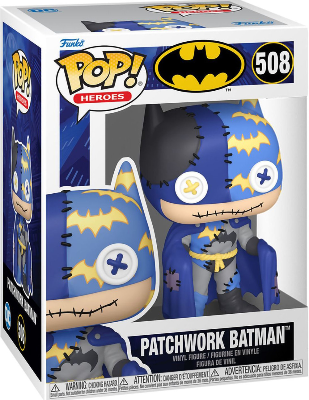 Фигурка Funko POP Heroes: DC Comics – Patchwork Batman (9,5 см)