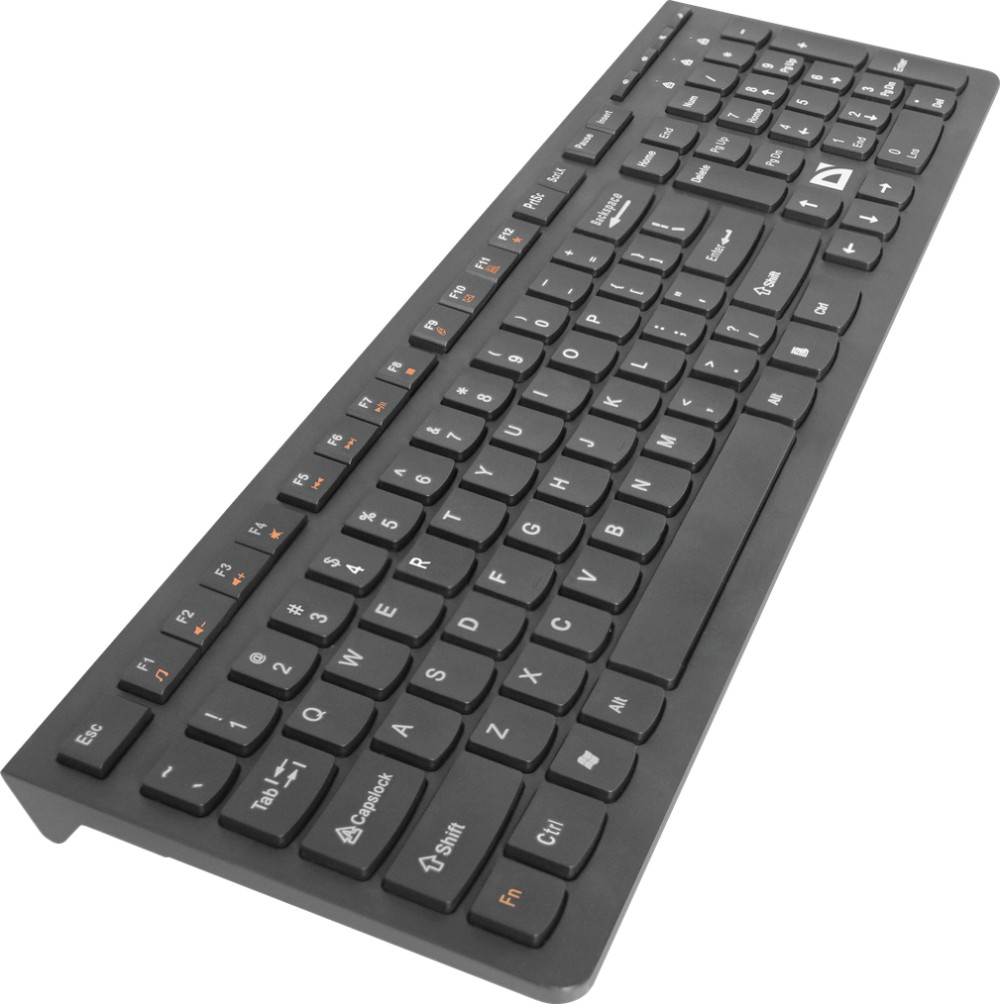 Клавиатура Defender UltraMate SM-535 RU, мультимедиа для PC (черный) (45535)