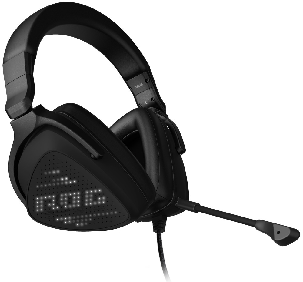 Наушники ASUS ROG Delta S ANIMATE проводные (черный) (90YH037M-B2UA00)