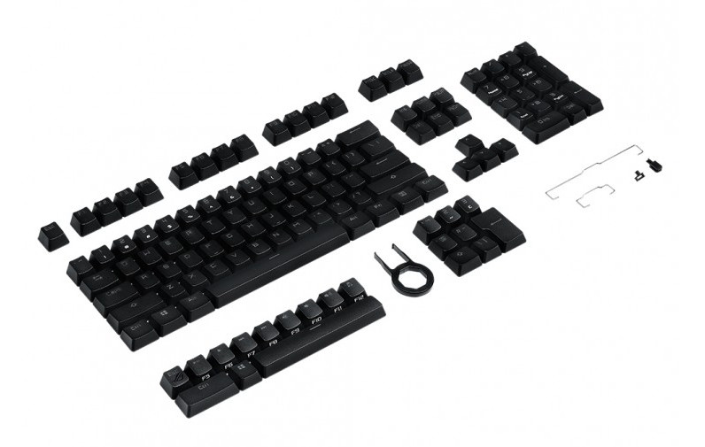 ����� ������ ASUS ROG PBT Gaming Keycap Set (������) (90MP0280-BAUA00)