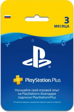   PlayStation Plus Card (3 )