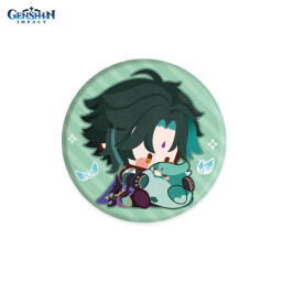 ������ Genshin Impact: Chibi Vigiliant � Yaksha Xiao Cloth Badge