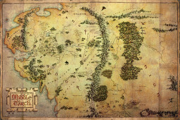  The Hobbit Journey Map