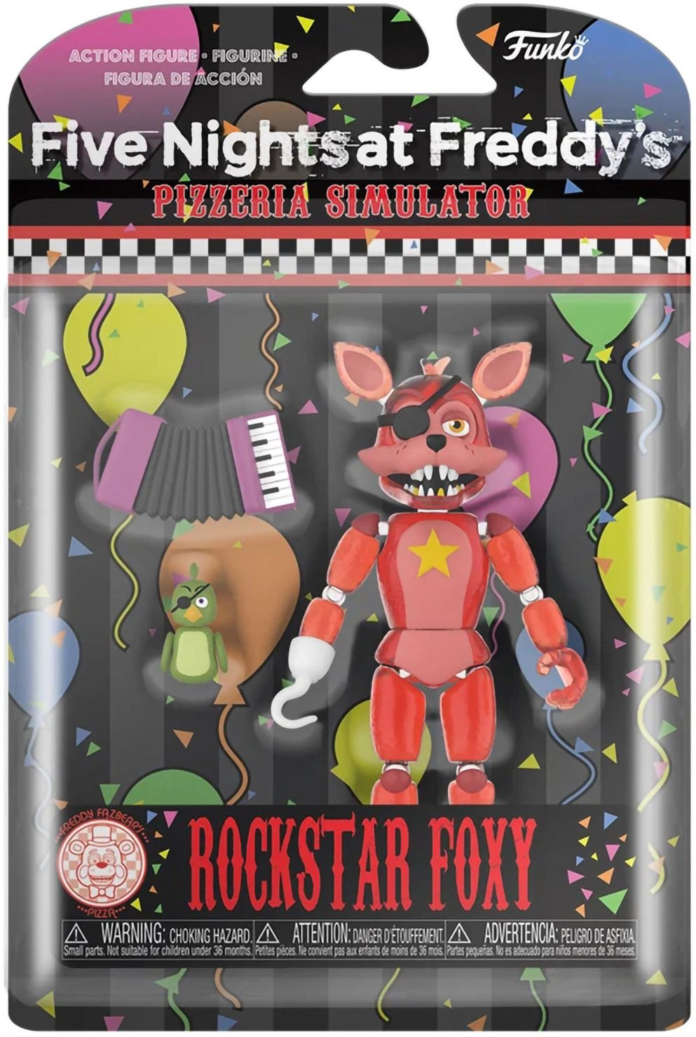 ������� Funko Action Figures: Five Nights At Freddy's Pizzeria Simulator � Rockstar Foxy (13 ��)