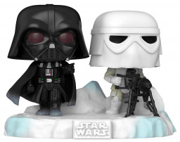  Funko POP Star Wars 40: The Empire Strikes Back  Back Darth Vader & Snowtrooper Deluxe Bobble-Head Exclusive