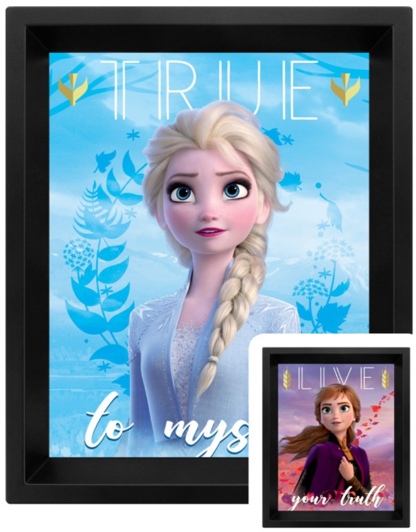 3D Постер Frozen 2: Sisters