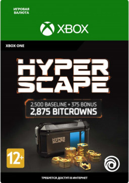 Hyper Scape Virtual Currency: 2875 Bitcrowns Pack [Xbox One, �������� ������] 