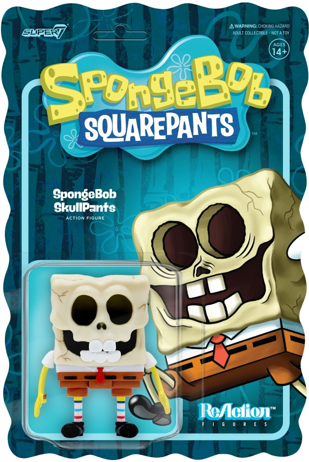  ReAction Figure Spongebob Squarepants: Spongebob Skullpants  Wave 2 (9 )