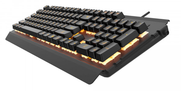 Клавиатура HIPER GK-5 PALADIN проводная игровая с подсветкой для PC (чёрный)(7930092030193)