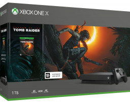   Xbox One X (1TB) +  Shadow of the Tomb Raider (CYV-00106)