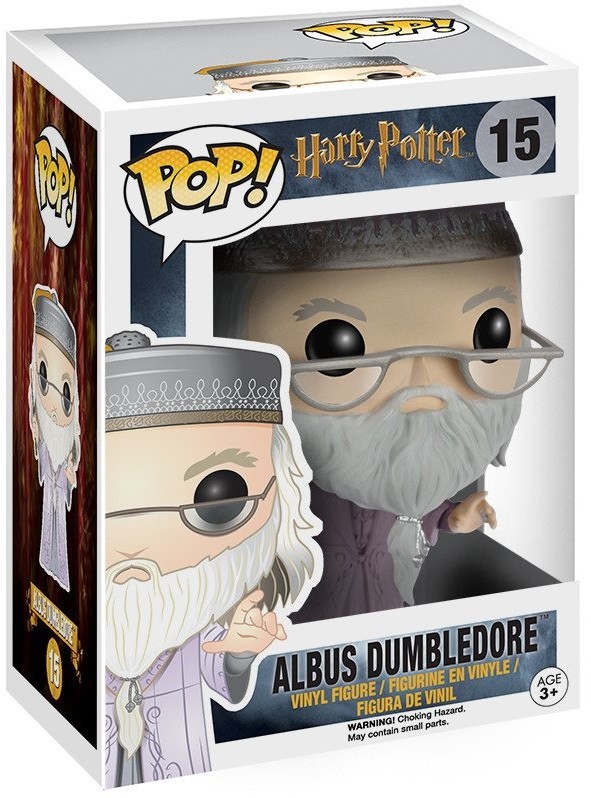 Фигурка Funko POP: Harry Potter – Albus Dumbledore With Wand (9,5 см)