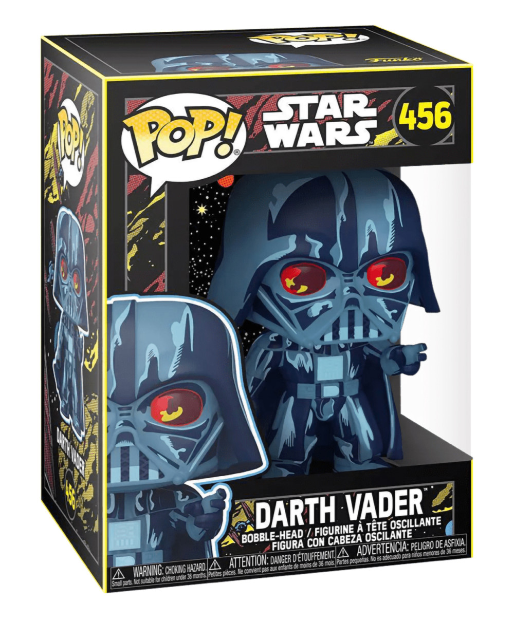  Funko POP: Star Wars  Darth Vader Retro Series Exclusive (9,5 )