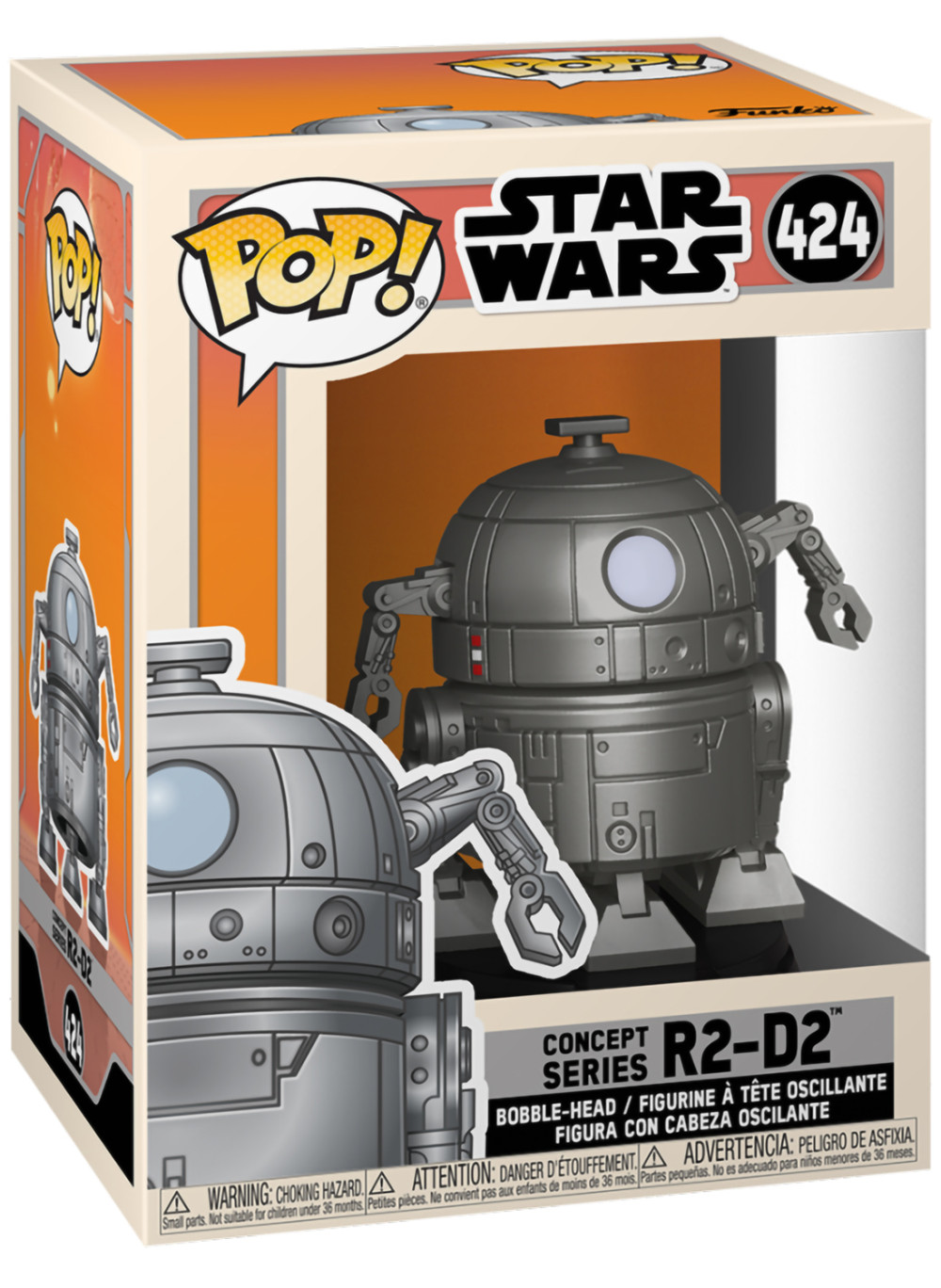  Funko POP: Star Wars Concept Series  R2-D2 Bobble-Head (9,5 )