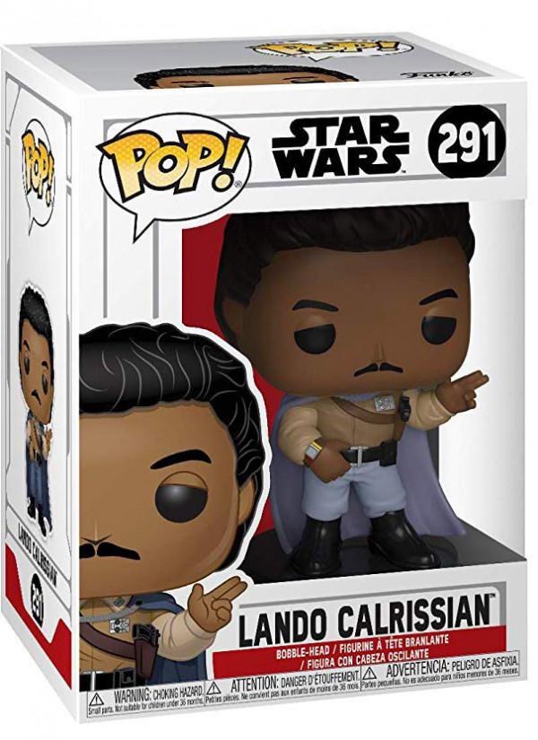 Фигурка Funko POP: Star Wars – Lando Calrissian Bobble-Head (9,5 см)