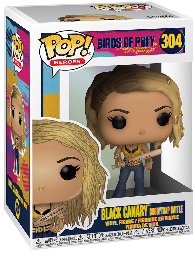  Funko POP Heroes: Birds Of Prey  Black Canary Boobytrap Battle (9,5 )