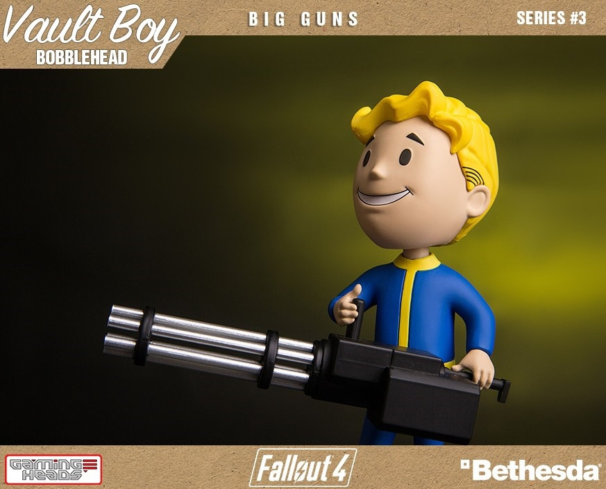  Fallout 4 Vault Boy 111 Bobbleheads: Series Three  Big Guns (13 )