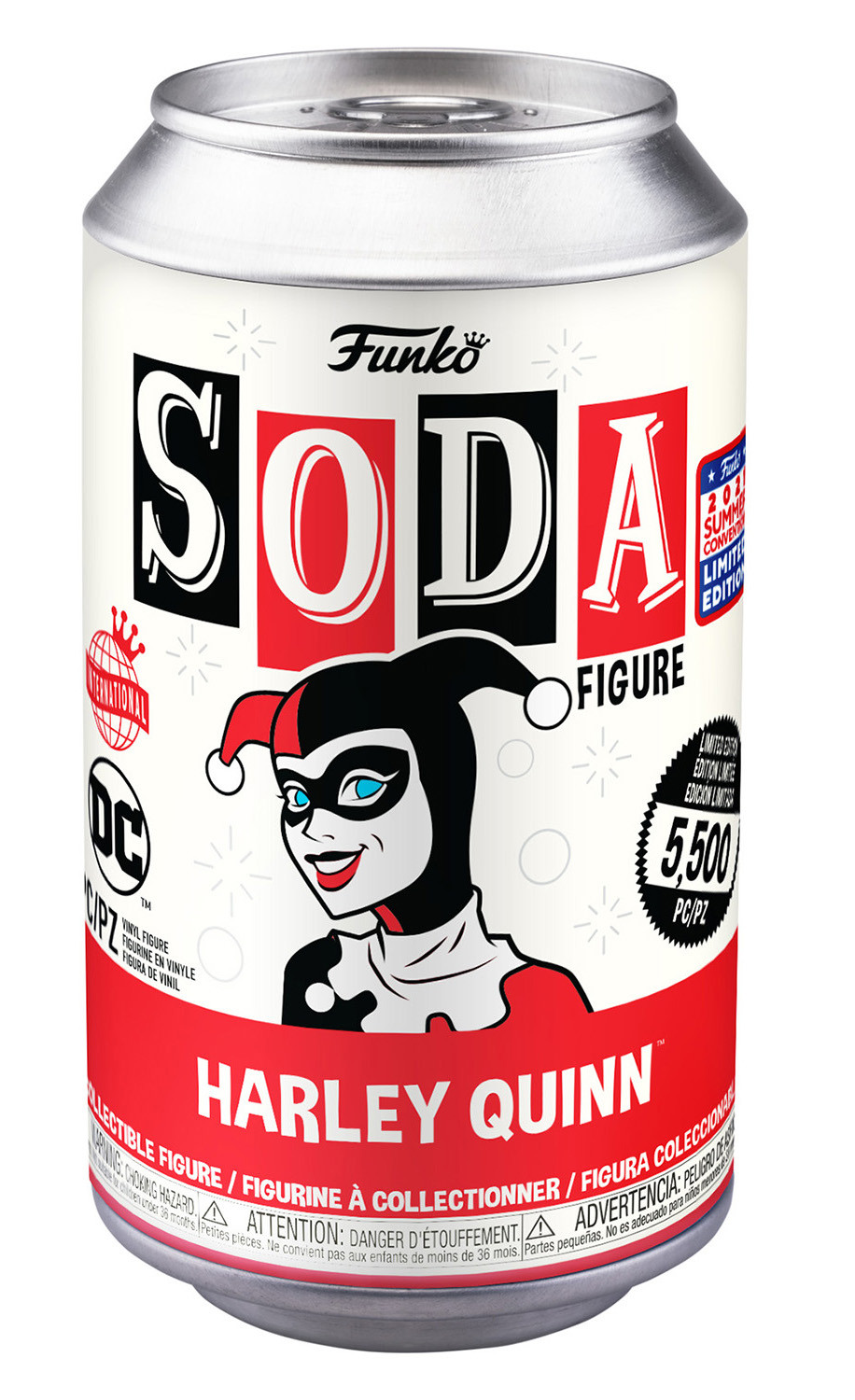 Фигурка Funko SODA: DC – Harley Quinn With Mallet With Chase (12 см)