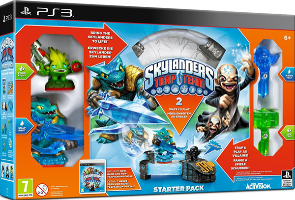 Skylanders Trap Team.   [PS3]