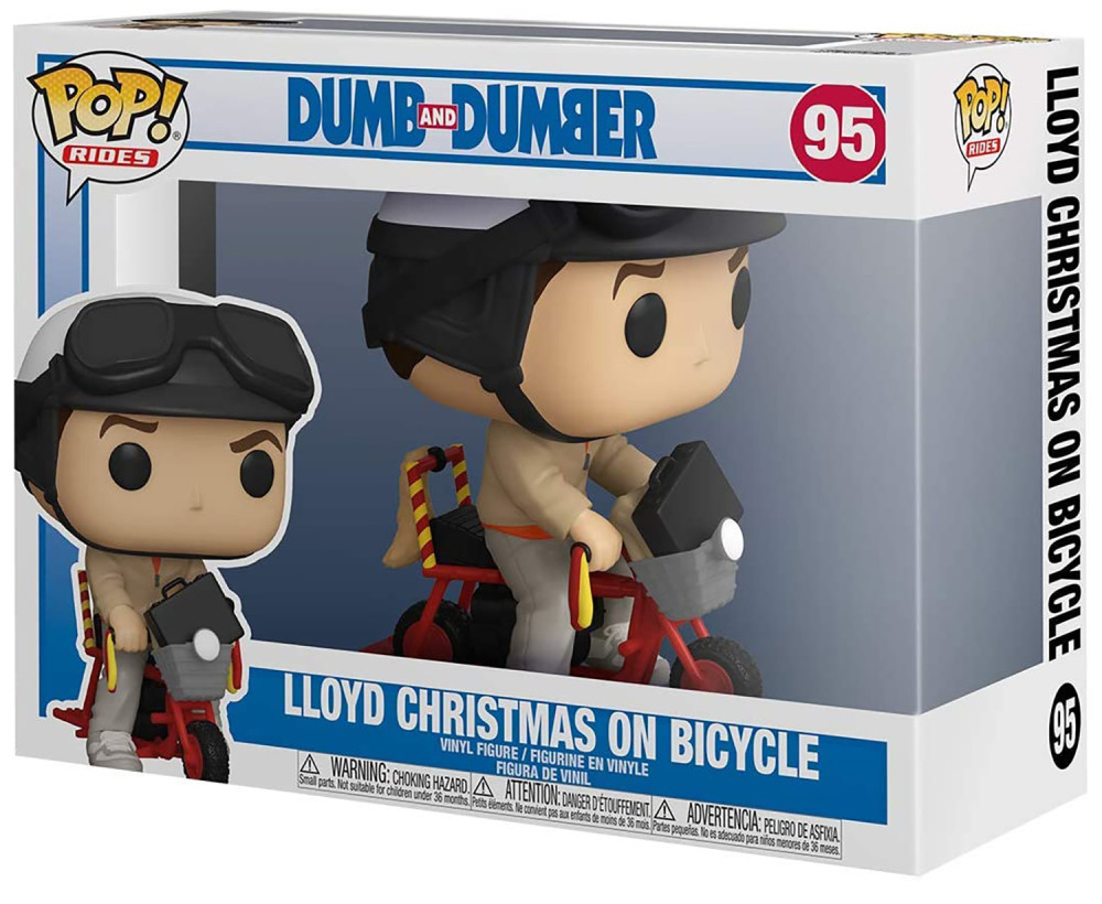  Funko POP Rides: Dumb And Dumber – Lloyd Christmas On Bicycle