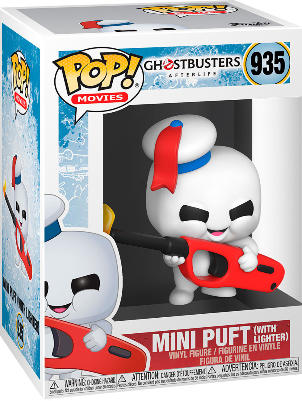  Funko POP Movies: Ghostbusters Afterlife  Mini Puft With Lighter (9,5 )