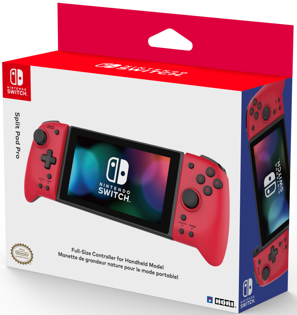  Hori Split pad pro (Volcanic Red)  Nintendo Switch (NSW-300U)