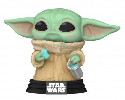  Funko POP: Star Wars Mandalorian  Grogu With Cookies Bobble-Head (9,5 )