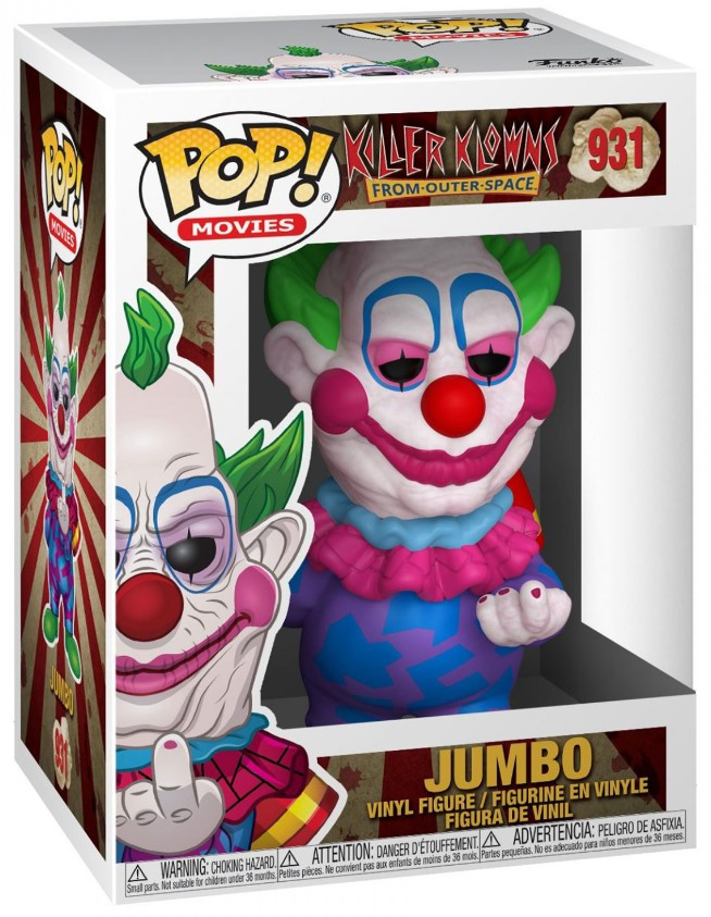  Funko POP Movies: Killer Klowns From Outer Space  Jumbo (9,5 )