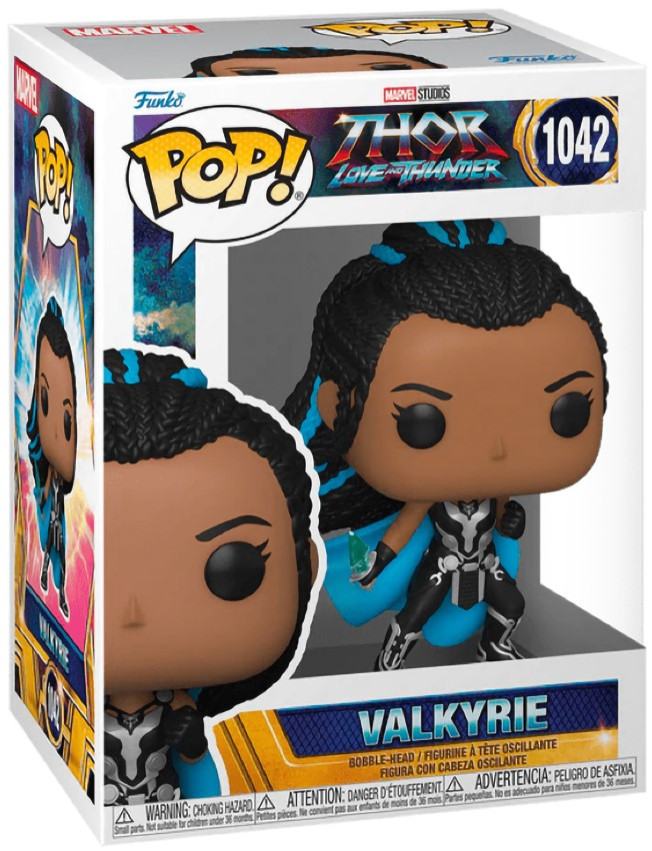 Фигурка Funko POP Marvel: Thor Love & Thunder – Valkyrie (9,5 см)