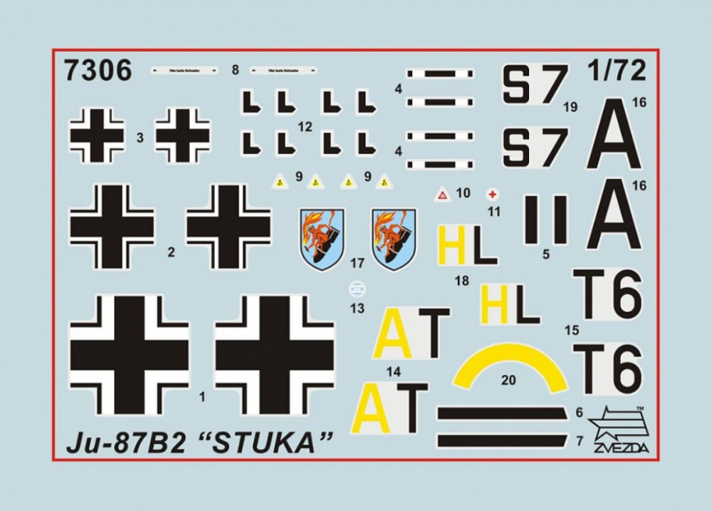 ������� ������ �������� ���������� �������������� ������ Ju-87B2