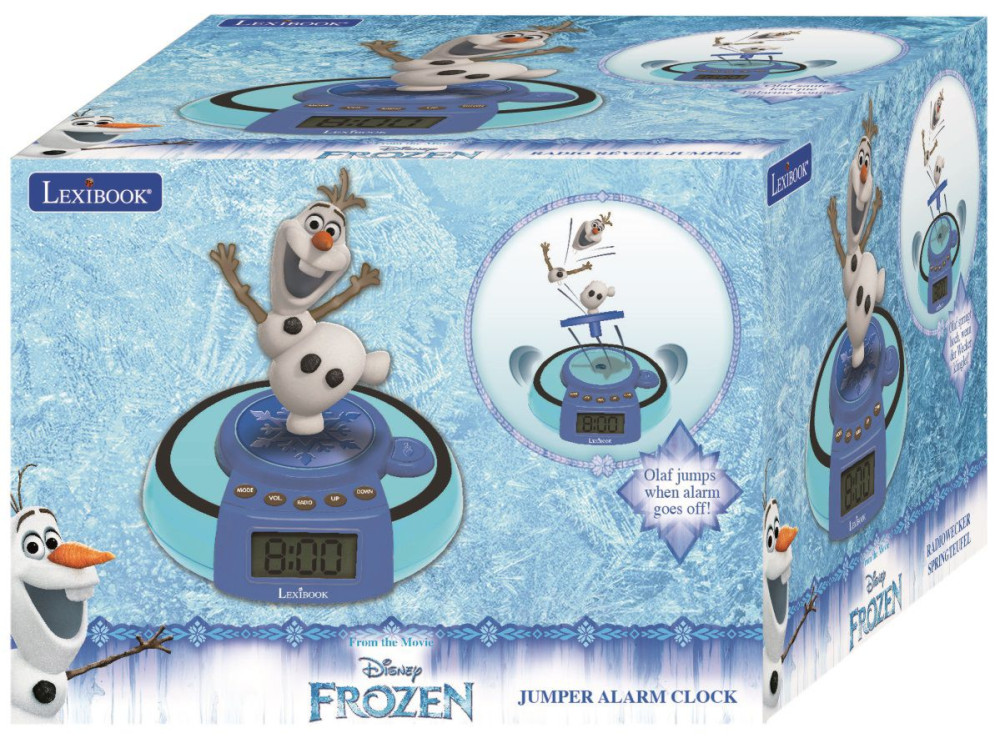 Часы-будильник Frozen