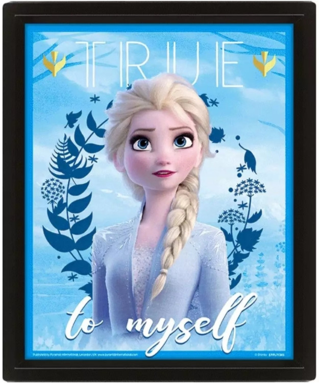 3D Постер Frozen 2: Sisters