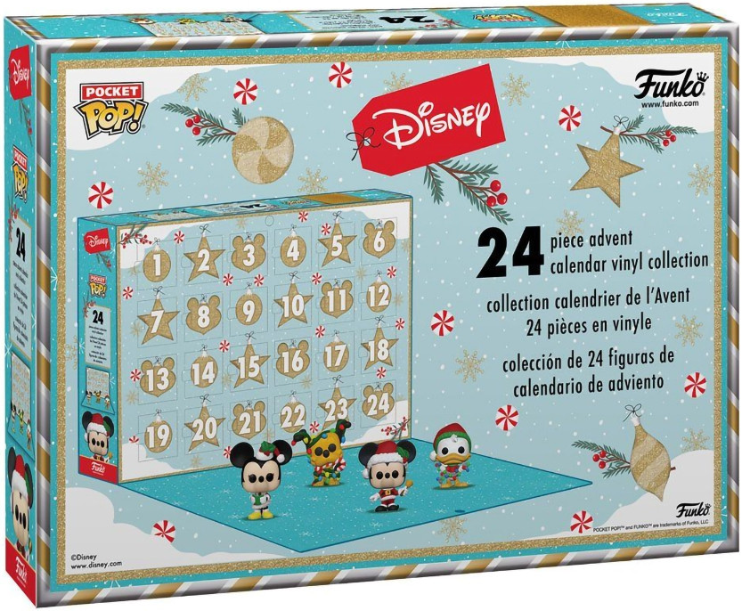   Funko Pocket POP Disney: Classic Disney  Advent Calendar 2022 + 24 Mini Vinyl Figures