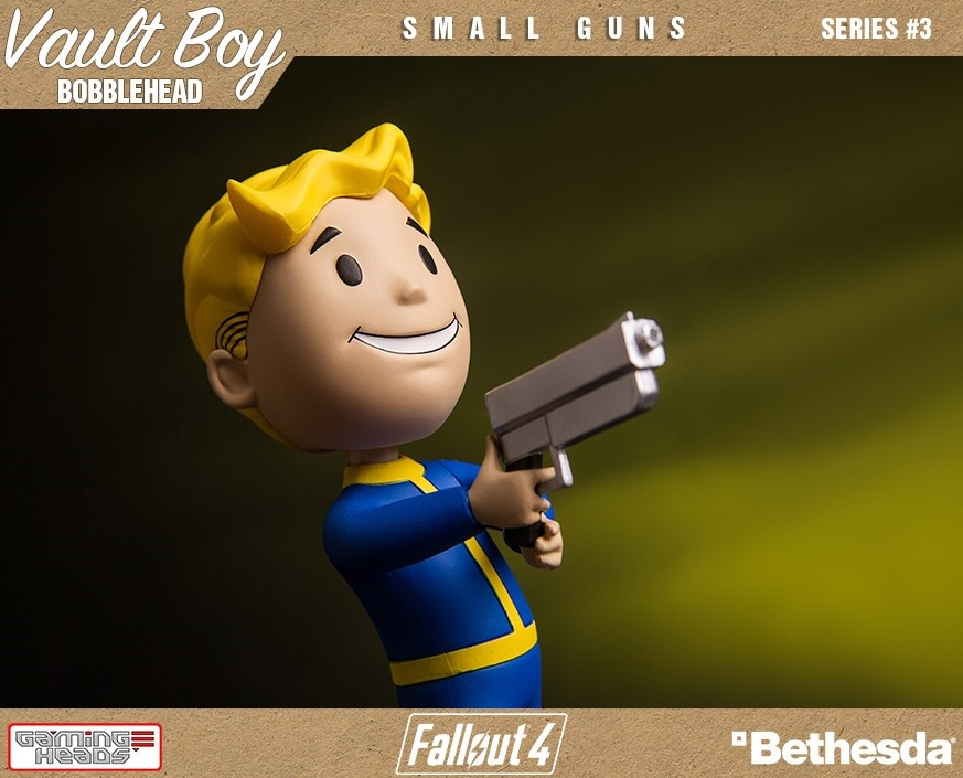  Fallout 4 Vault Boy 111 Bobbleheads: Series Three  Small Guns (13 )