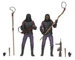  Planet Of The Apes. Action Figure. Classic Gorilla Soldier. 2 Pack (18 )