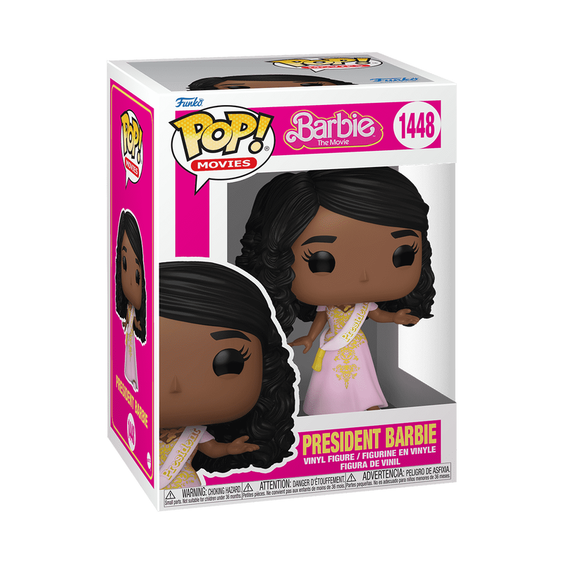 Фигурка Funko POP Movies: Barbie The Movie – President Barbie (9,5 см)
