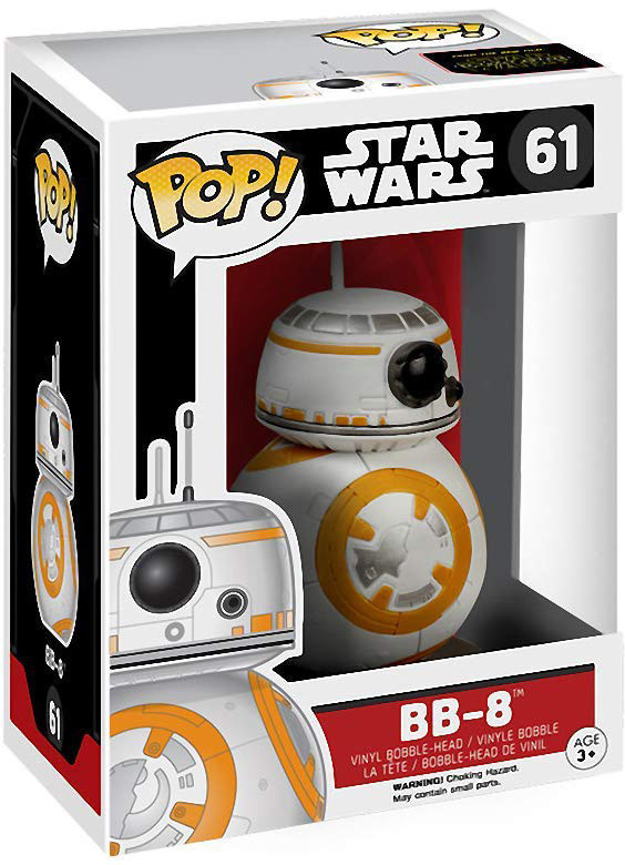  Funko POP: Star Wars  BB-8 Bobble-Head (9,5 )